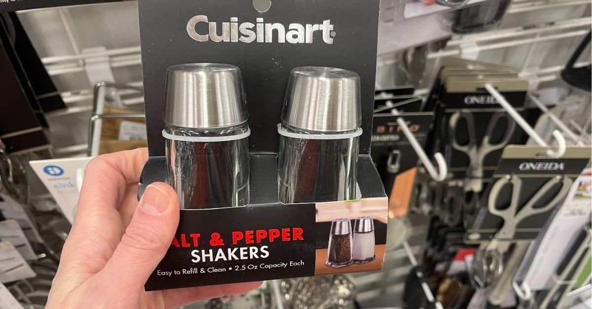 Cuisinart salt and pepper shakers