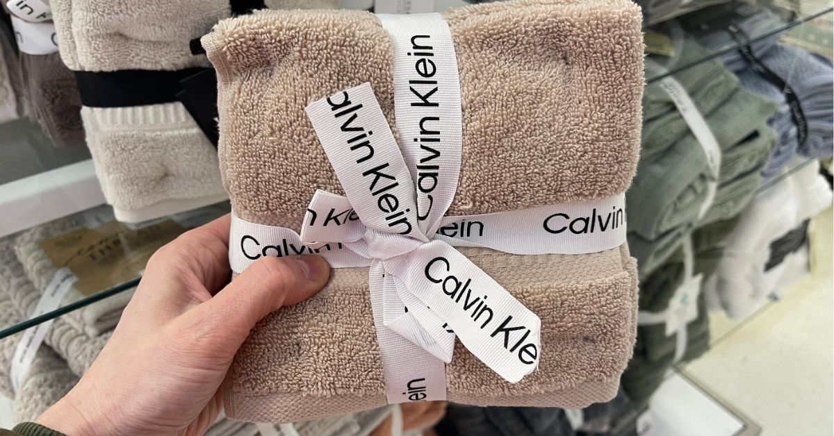 Homegoods calvin klein towels 