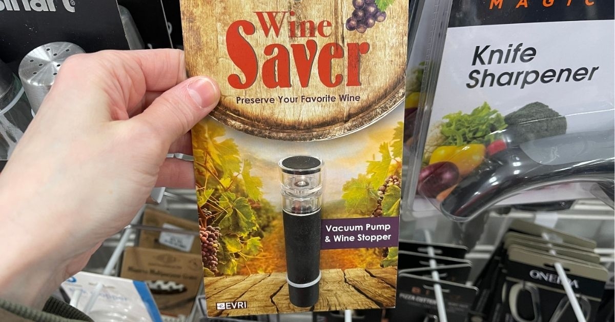 Homegoods evriholder wine saver