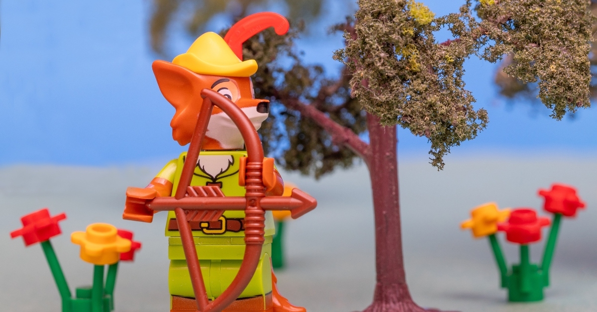 disney's robin hood in lego