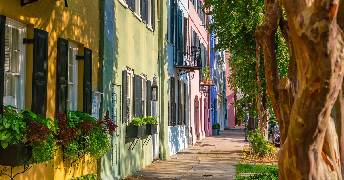 rainbow row
