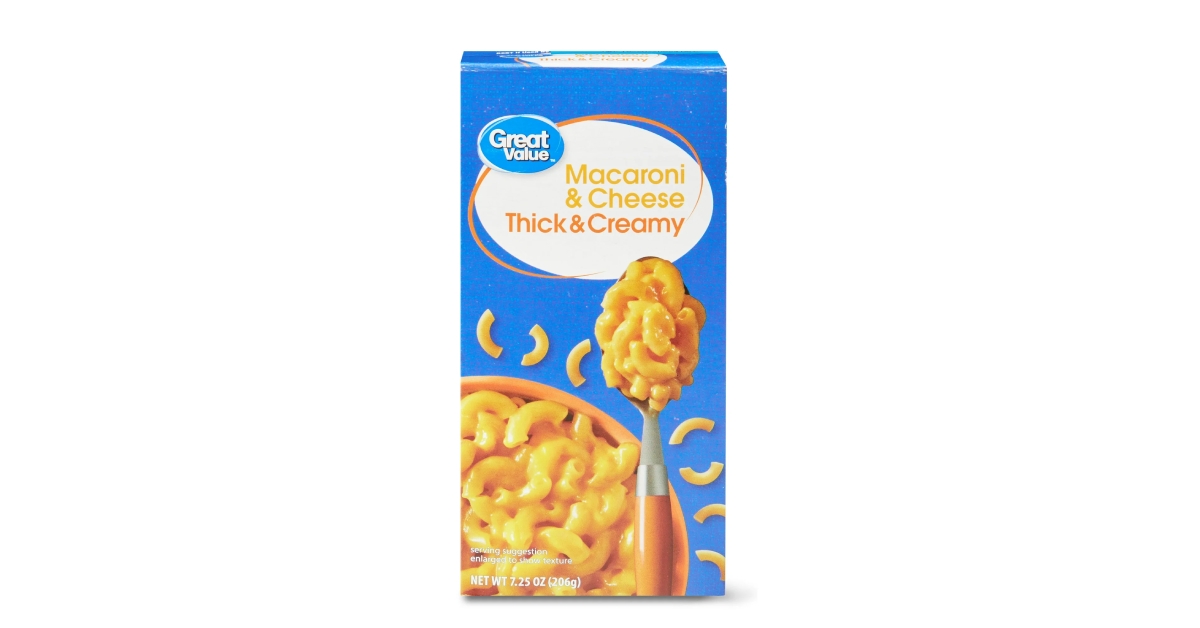 great value macaroni cheese