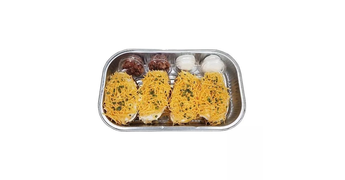 gourmet twice baked potatoes