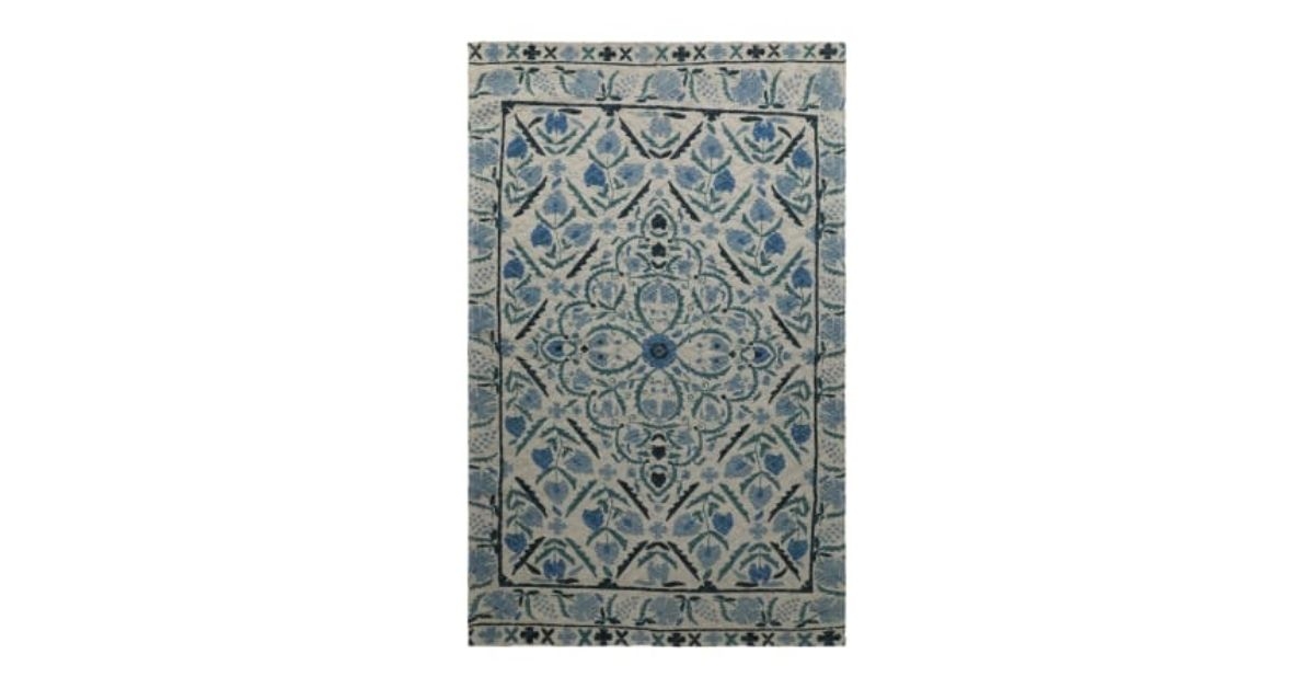 827 five below cotton printed rug