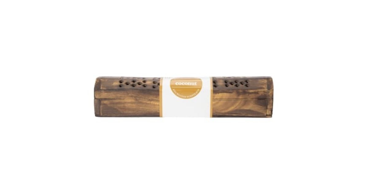 827 five below decorative wooden incense box set