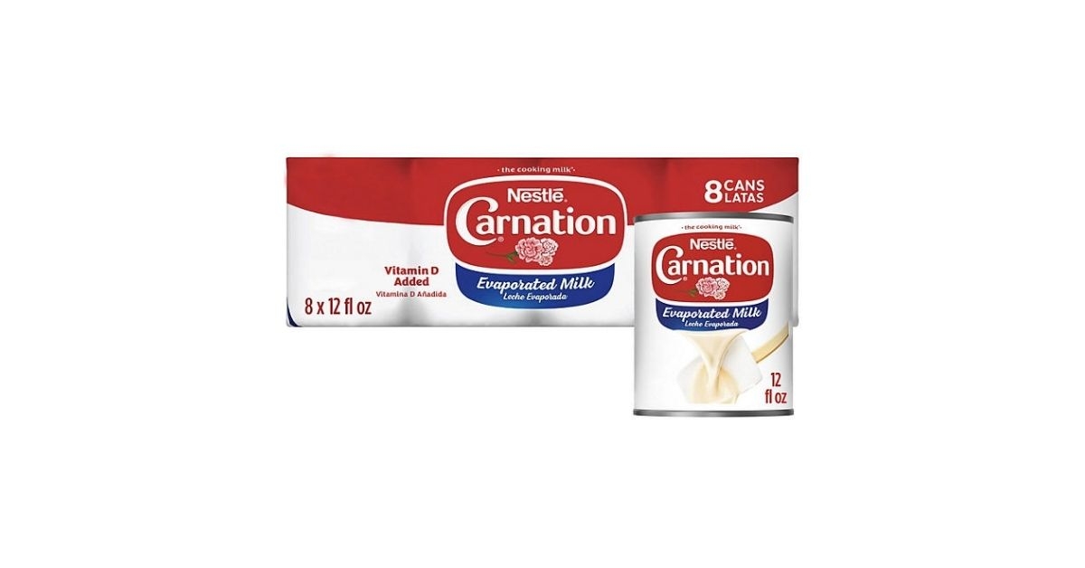 Sam's club carnation evaporated milk 8 pack