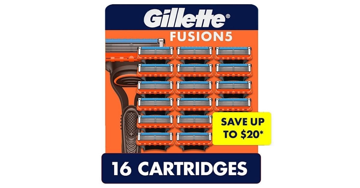 Sam's club gillete fusion 5 men's razor cartridges 16 count
