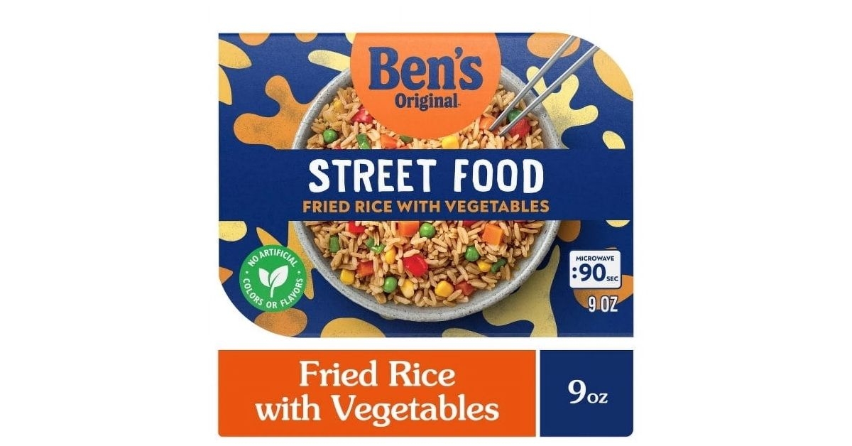walmart ben's original fried rice with vegetables