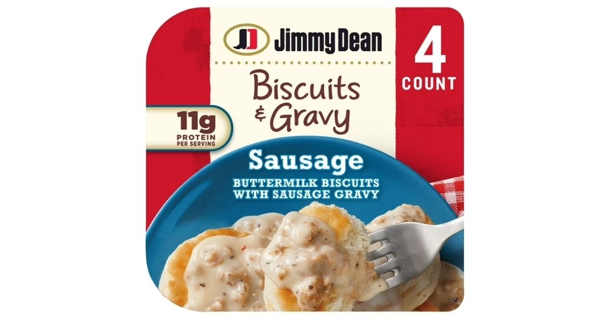 walmart jimmy dean biscuits gravy sausage