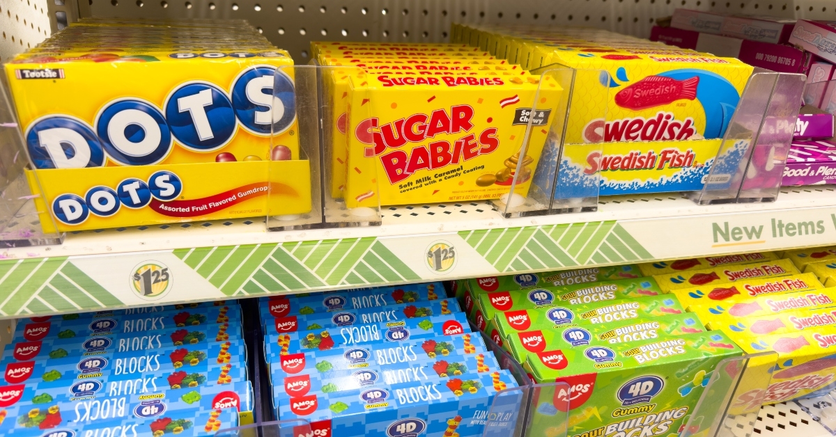 colorful chewy american candy