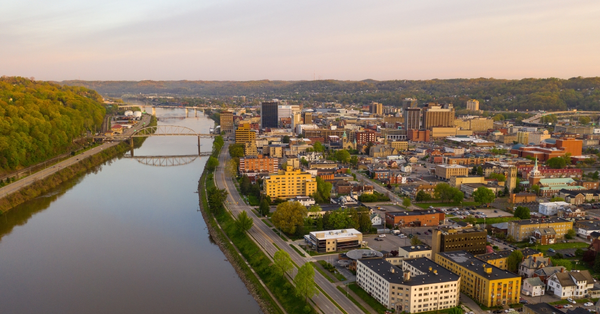 long panoramic view