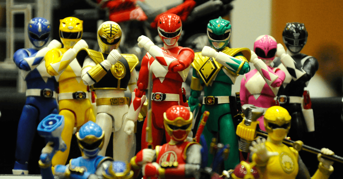 Power Rangers action figures