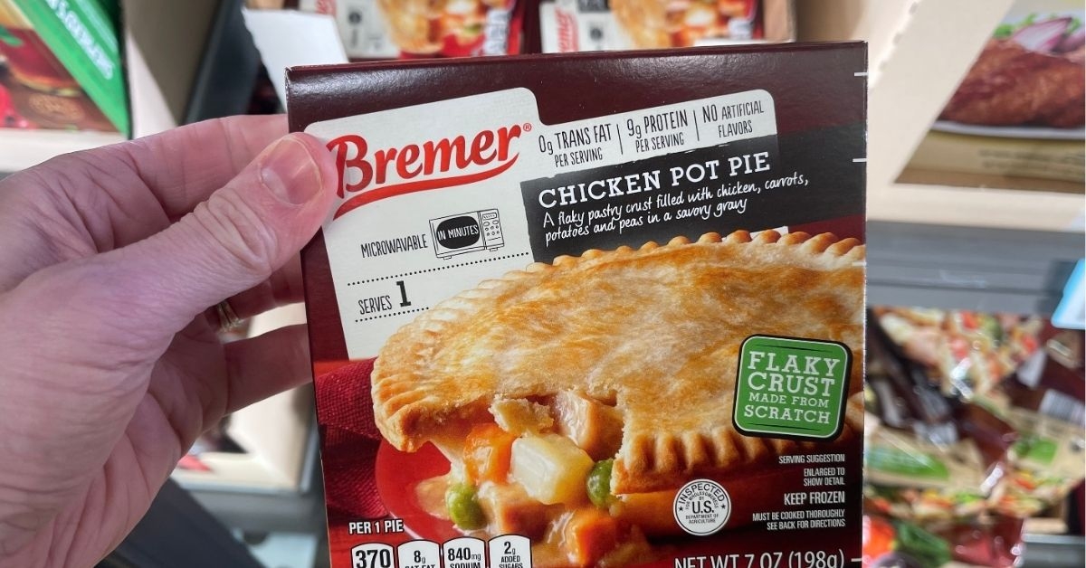 aldi bremer chicken pot pie
