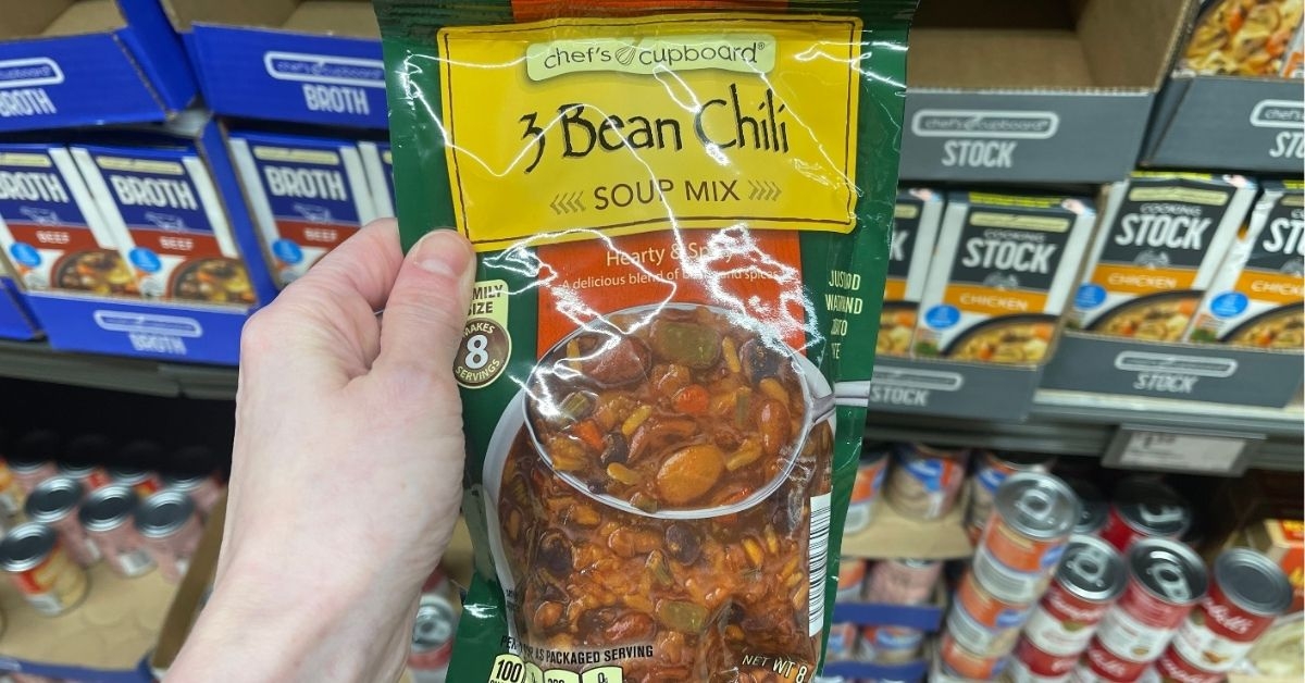 aldi chef’s cupboard 3 bean chili mix
