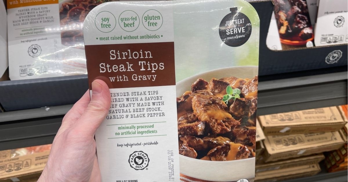 aldi park street deli steak with gravy