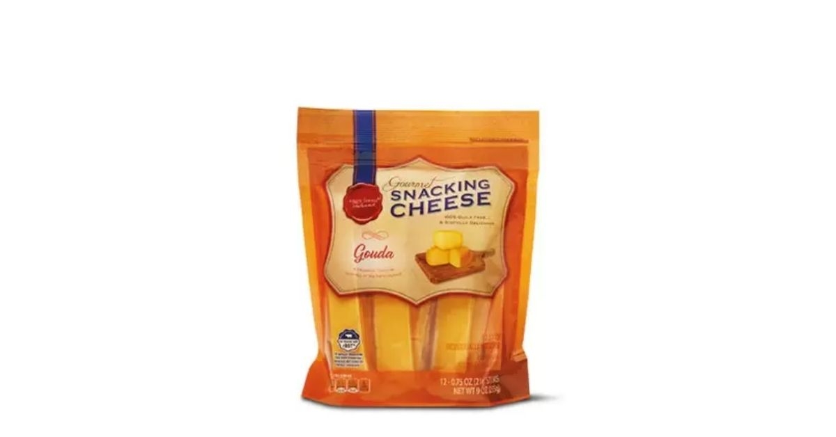 Gourmet snacking cheese