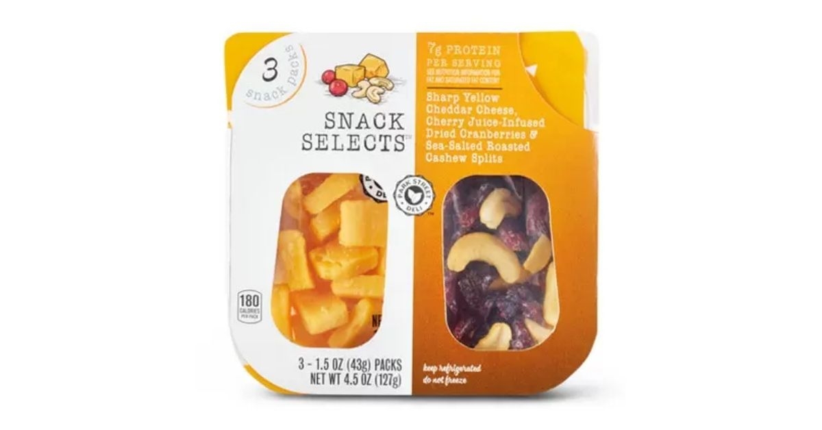 Deli snack three pack assorted