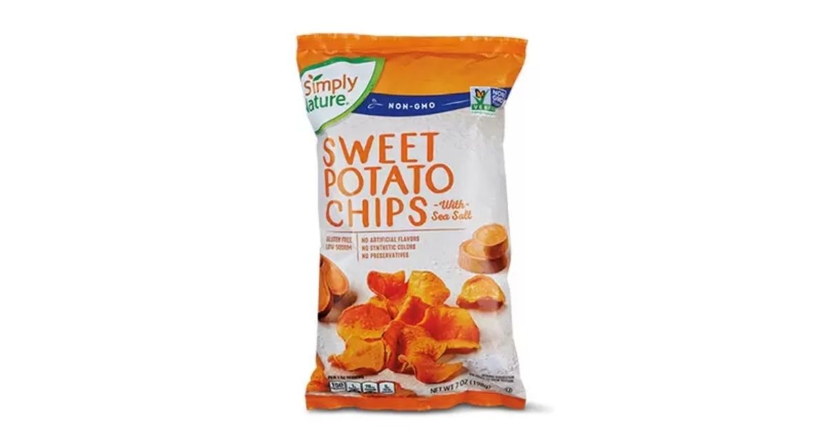 Sweet potato chips