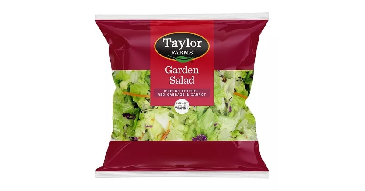 A bag of salad