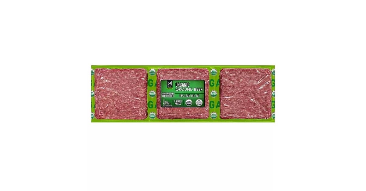Grass fed ground beef