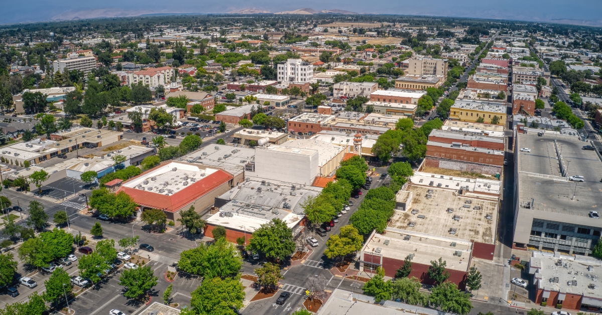 downtown visalia california