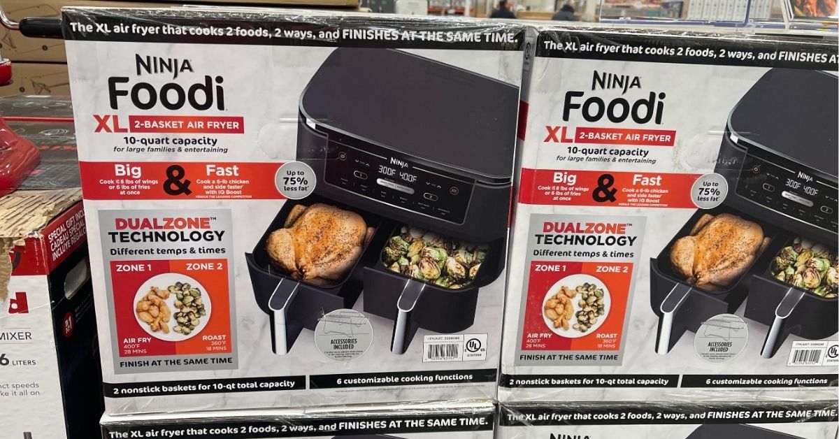 2 basket air fryer