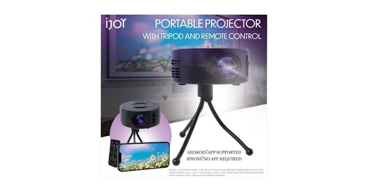 ijoy mini projector for iphone