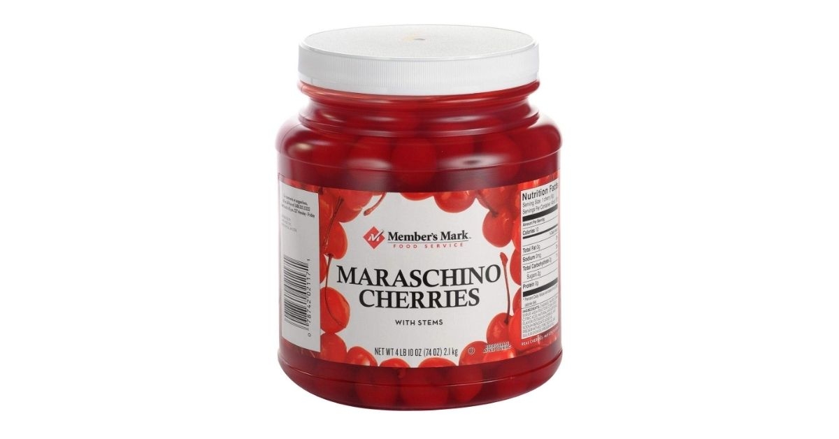 maraschino cherries in a jar