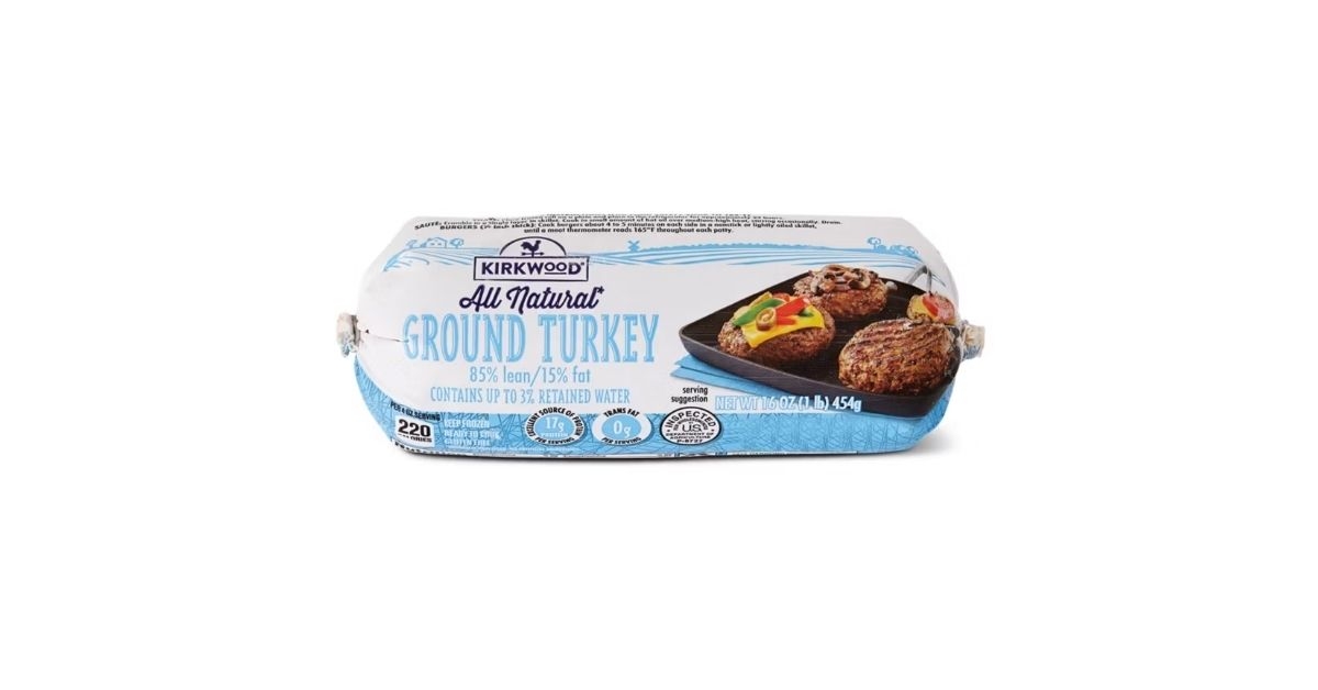 All natural ground turkey