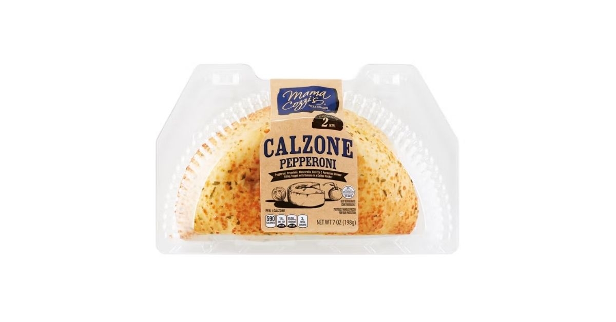 Calzone pepperoni in a pack