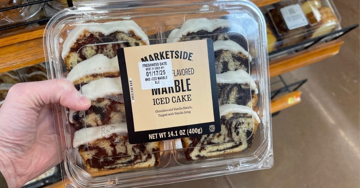 iced marble cake