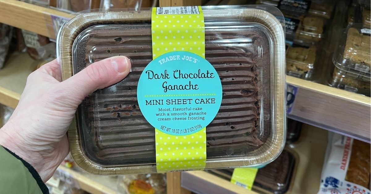 mini sheet cake in a pack