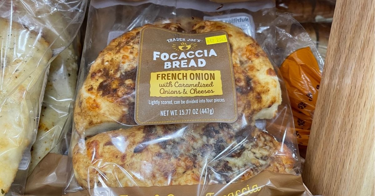 onion focaccia bread