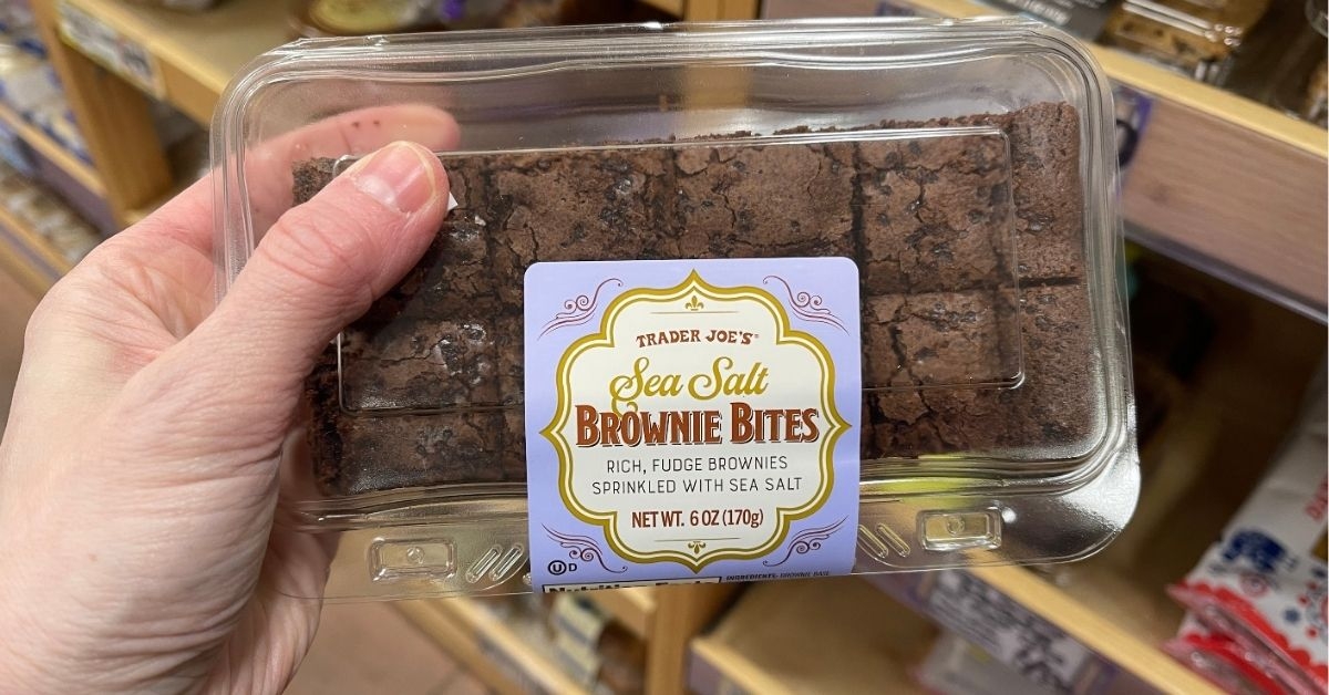sea salt brownie bites