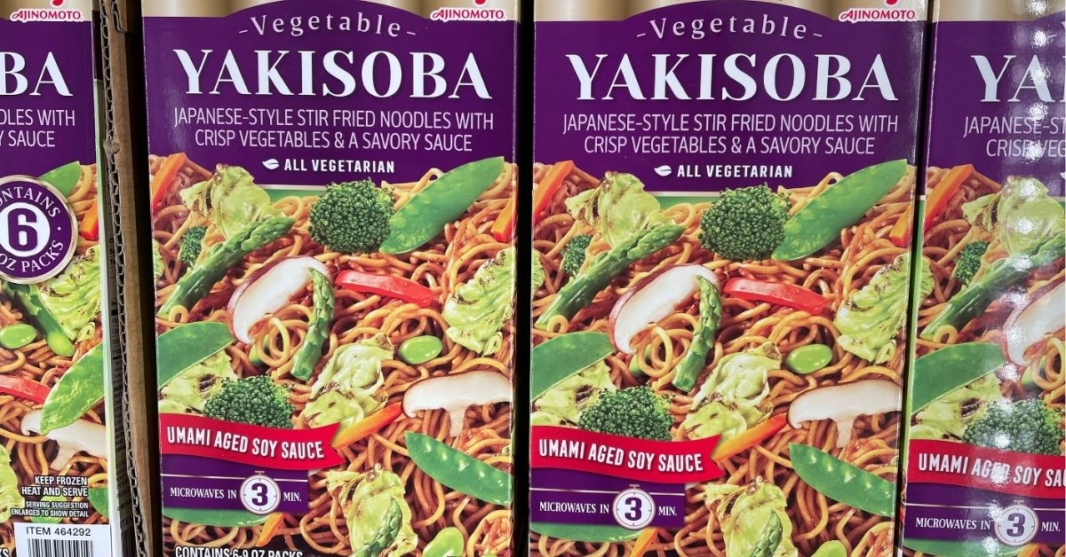 vegetable yakisoba noodles