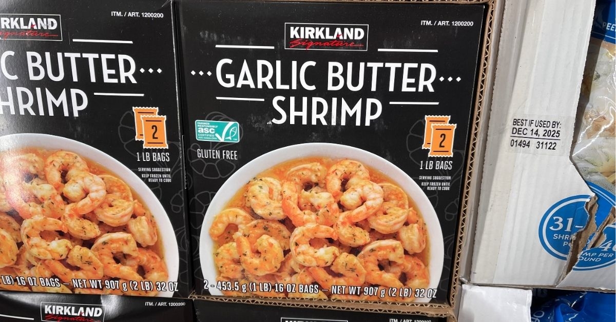 Garlic butter shrimp