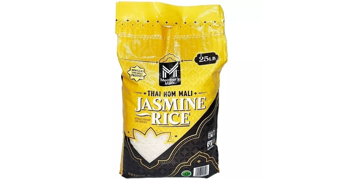 sack of jasmine rice
