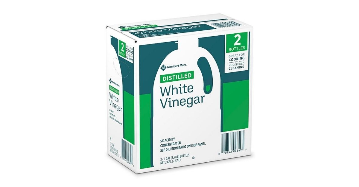 distilled white vinegar