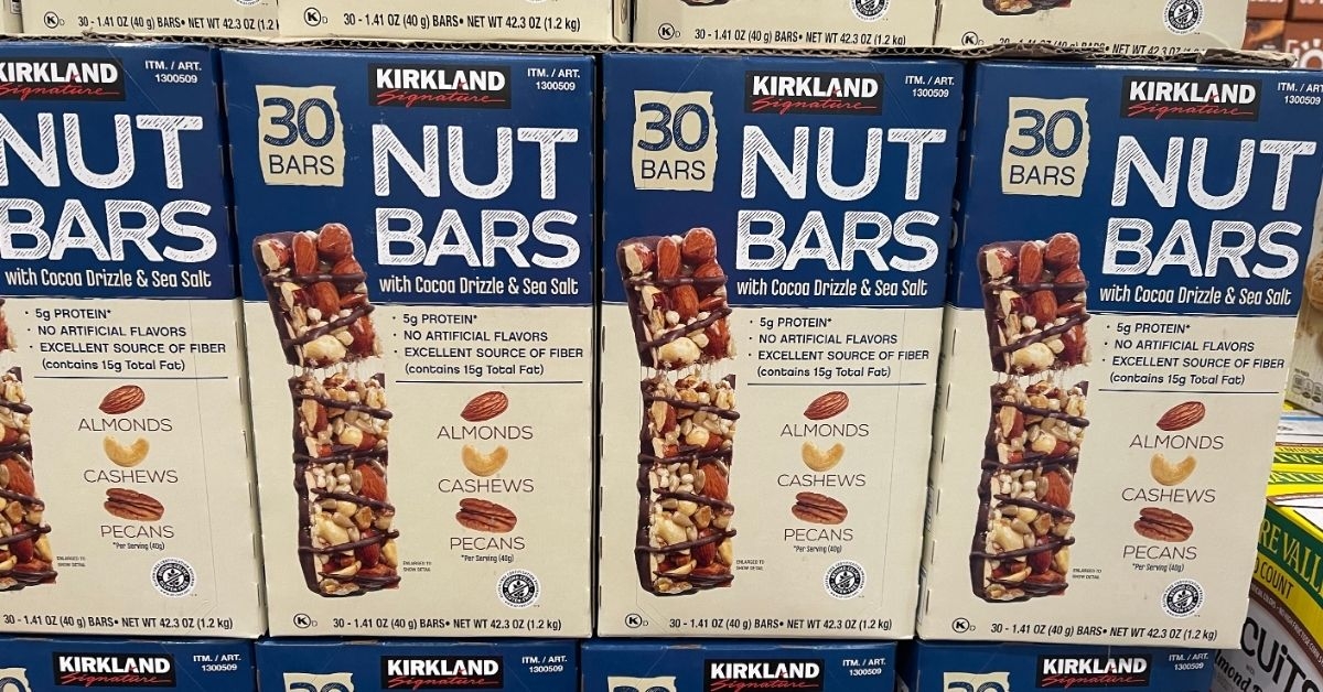 kirkland signature nut bars