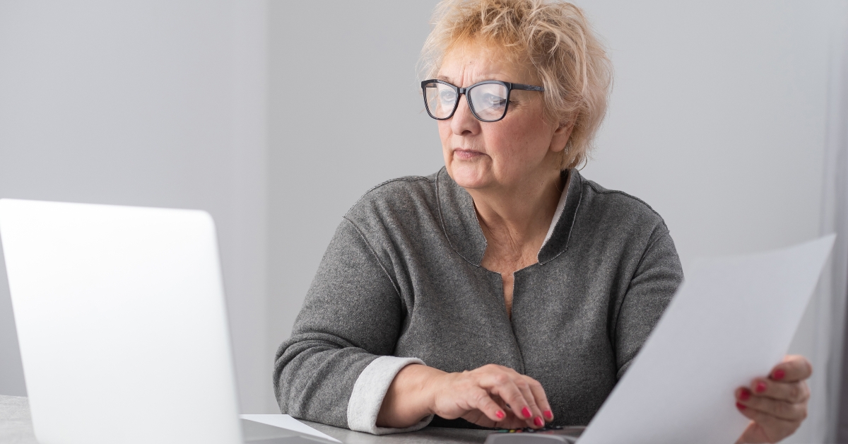 pensioner read countless papers 