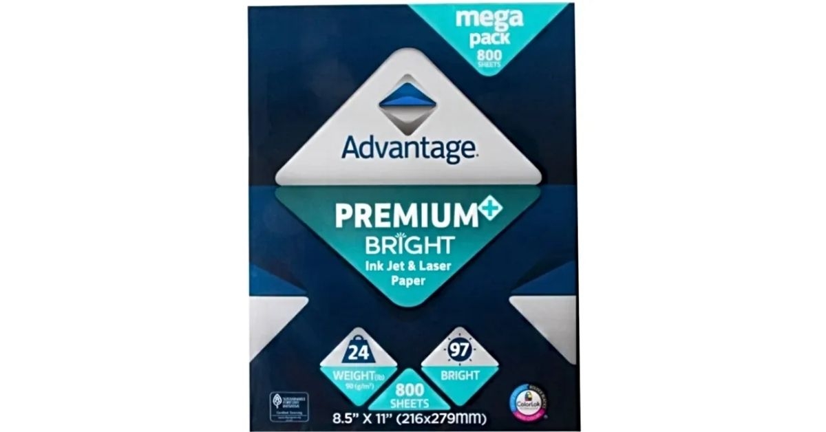 Costco Advantage Premium Bright Ink Jet and Laser Paper