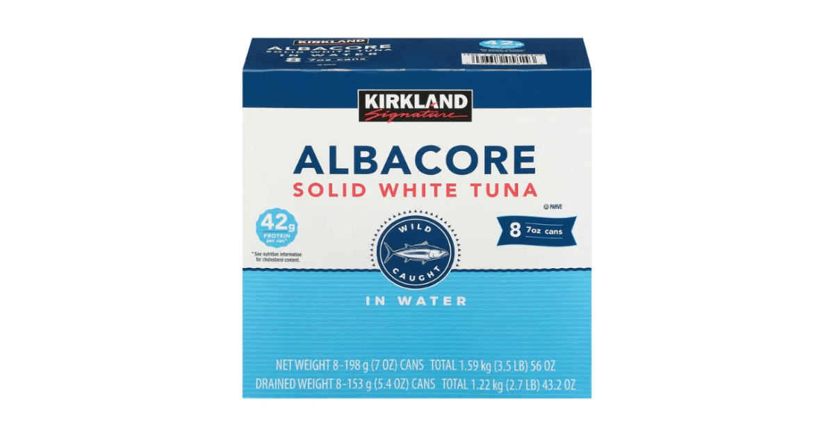 Kirkland Signature Albacore Solid White Tuna
