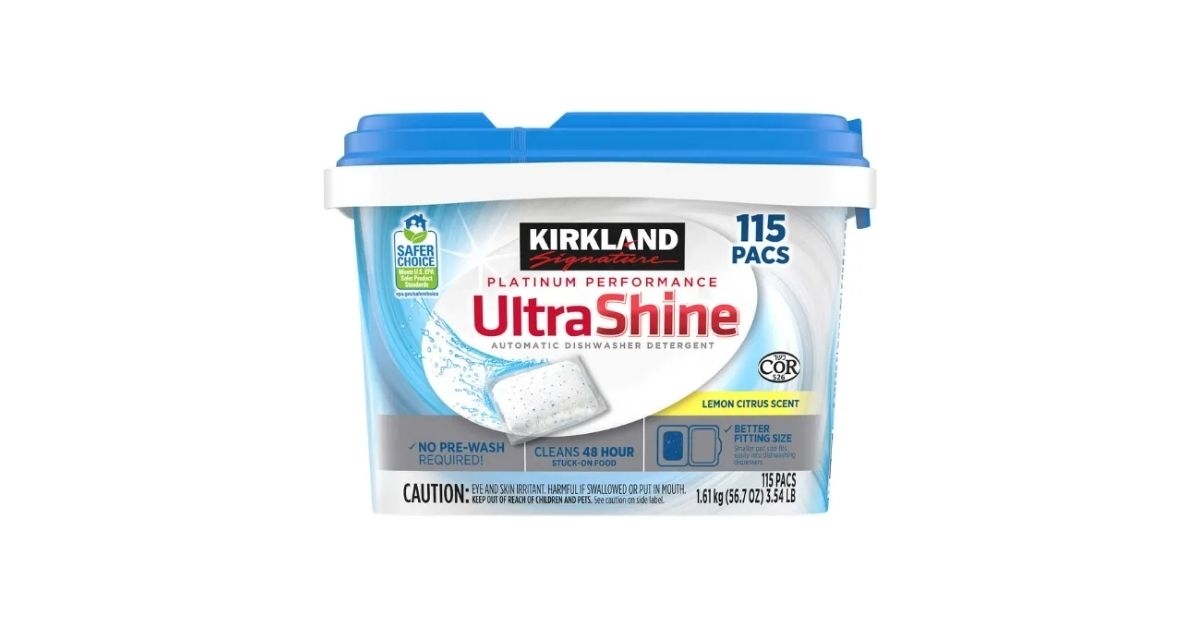 costco kirkland dishwasher soap