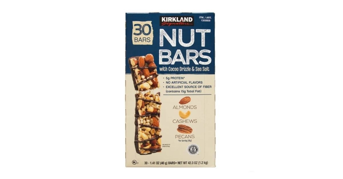 costco kirkland nut bars