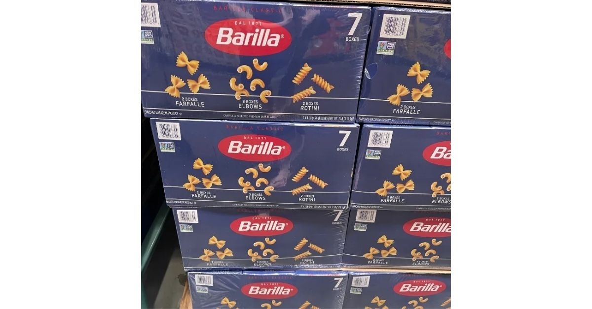 Costco Barilla pasta