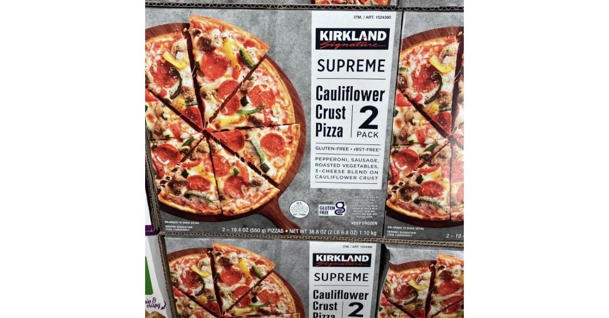 Costco cauliflower crust pizza