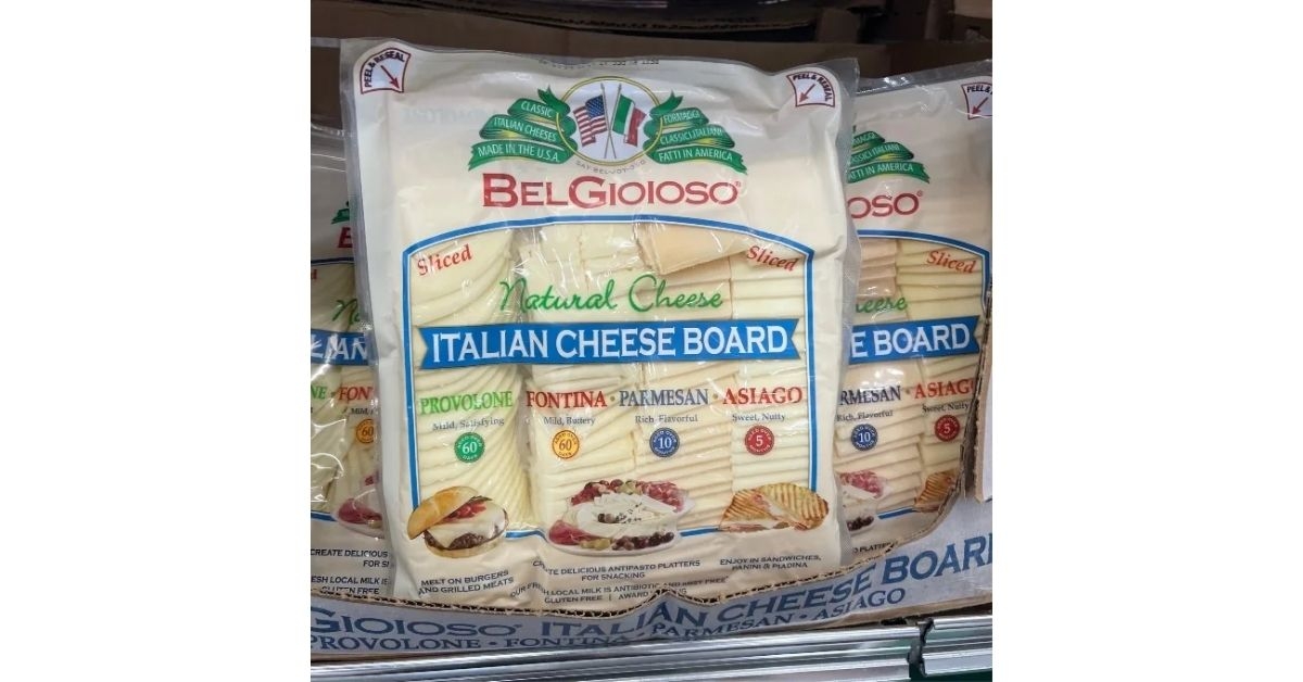 Costco italian cheese board
