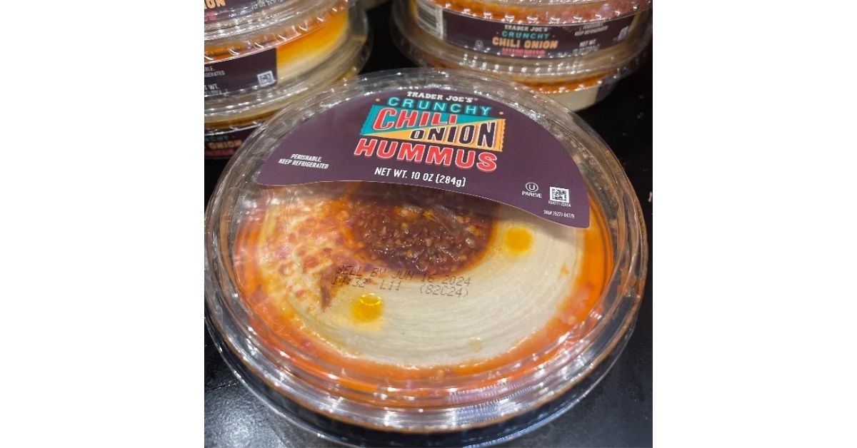 Trader Joe's Crunchy Chili Onion Hummus