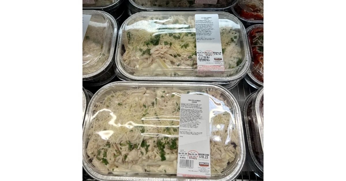 Costco Kirkland Signature Chicken Alfredo