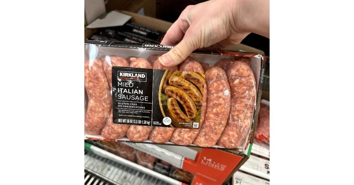 Costco Kirkland Signature Mild Italian Sausage 